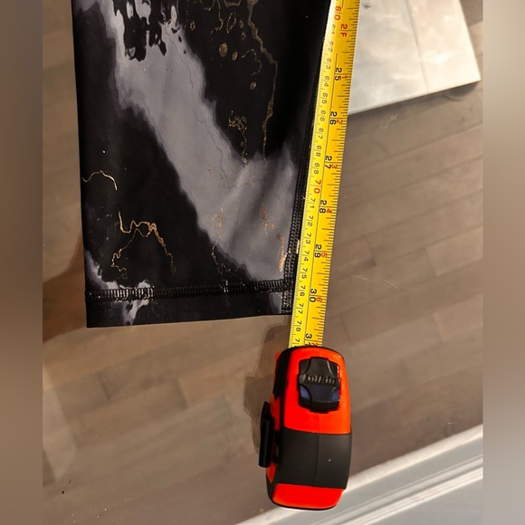 Women’s Legging TALL Length- Marble Print - Picture 3 of 4